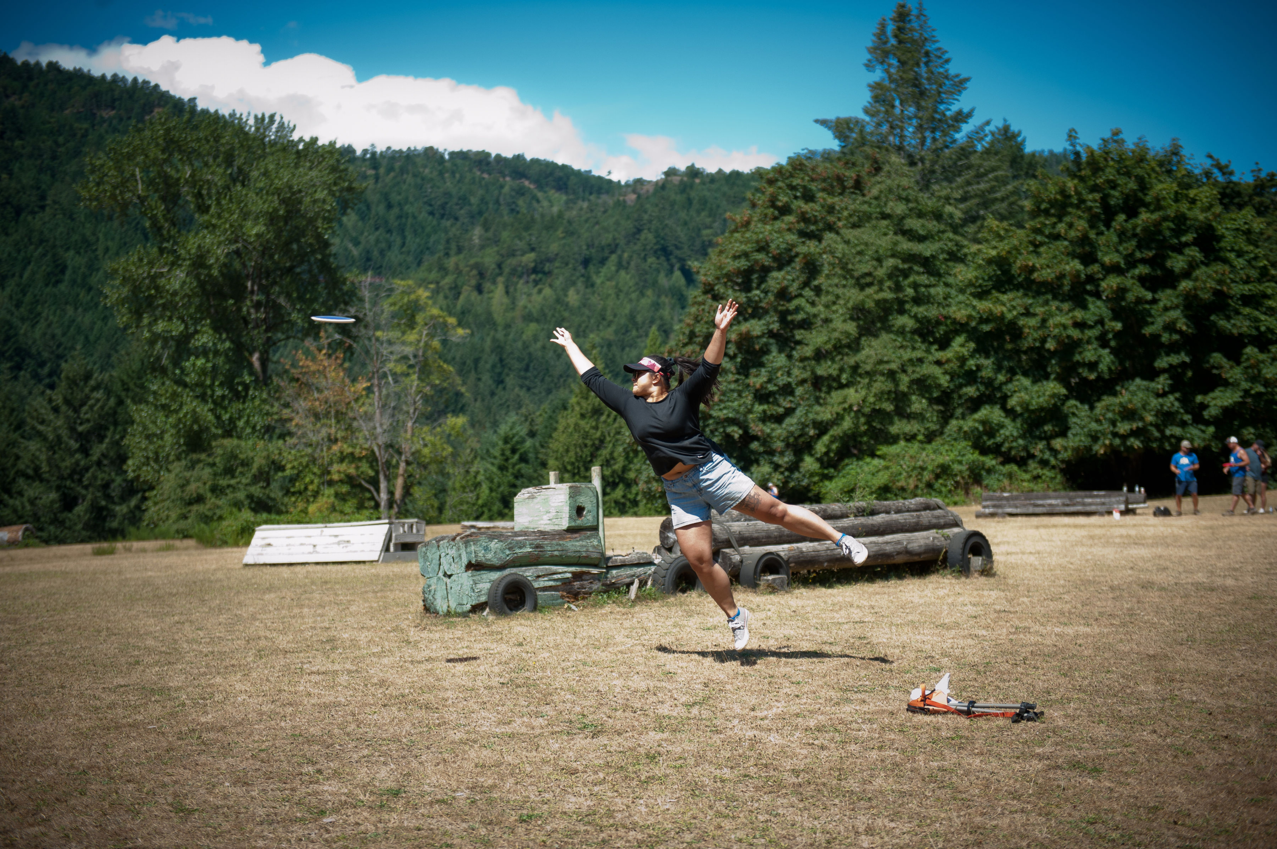 disc golfer