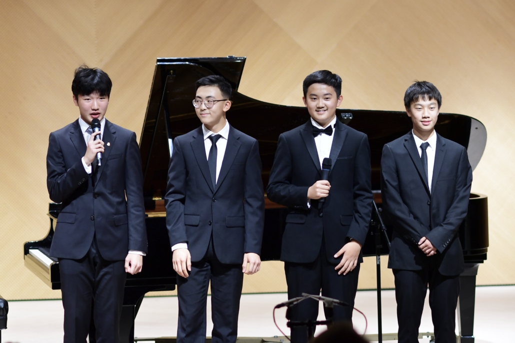 Grade 10 Boys from St. George’s school put on charity concert