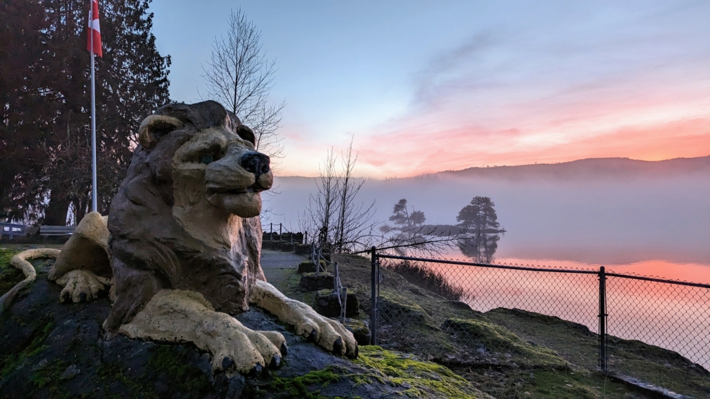 The History of the Shawnigan Lake Lion